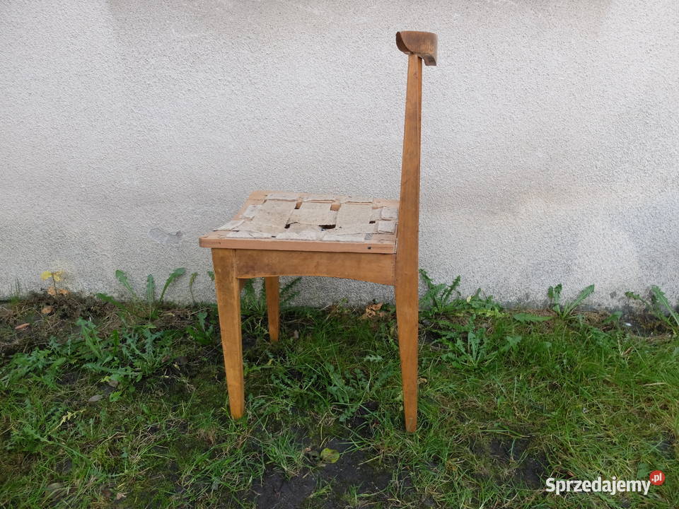 Krzesło lata 60te Maria Chomentowska PRL 700 Kościan sprzedam