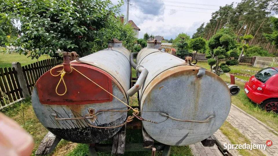 Zbiornik beczka mobilna beczkowóz na kołach na Katowice