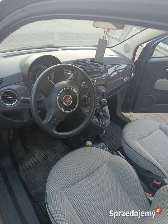 Fiat 500 13 jtd mały przebieg Panorama klima nieuszkodzony Oleśnica