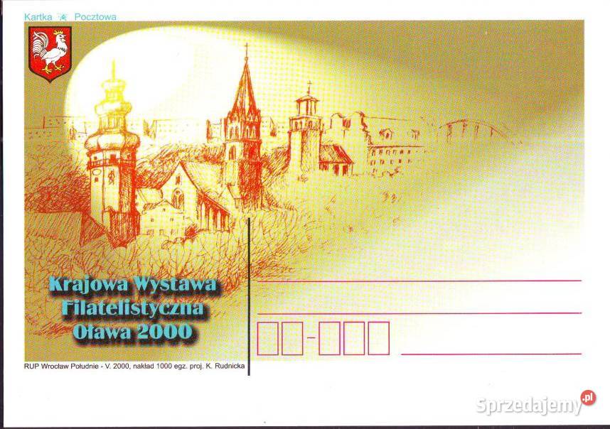 Kart Poczt K Wyst Filat Oława 2000