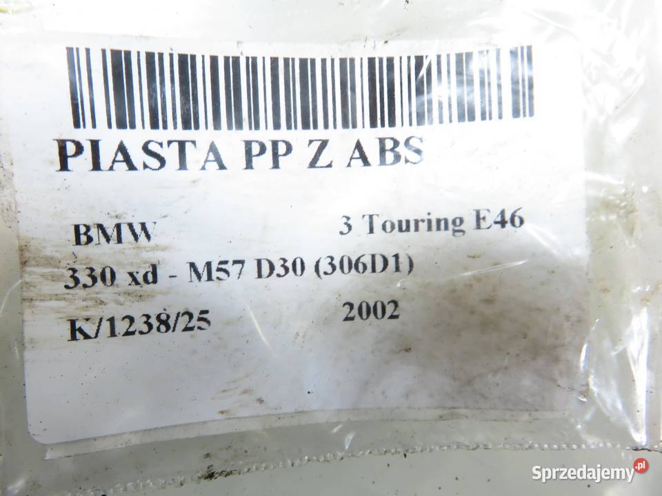 ZWROTNICA PIASTA PRZEDNIA PRAWA BMW E46 330 xd