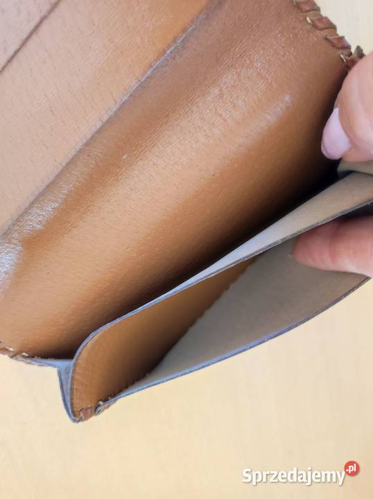 Portfel męski skórzany góralski vintage skóra świętokrzyskie Kielce sprzedam