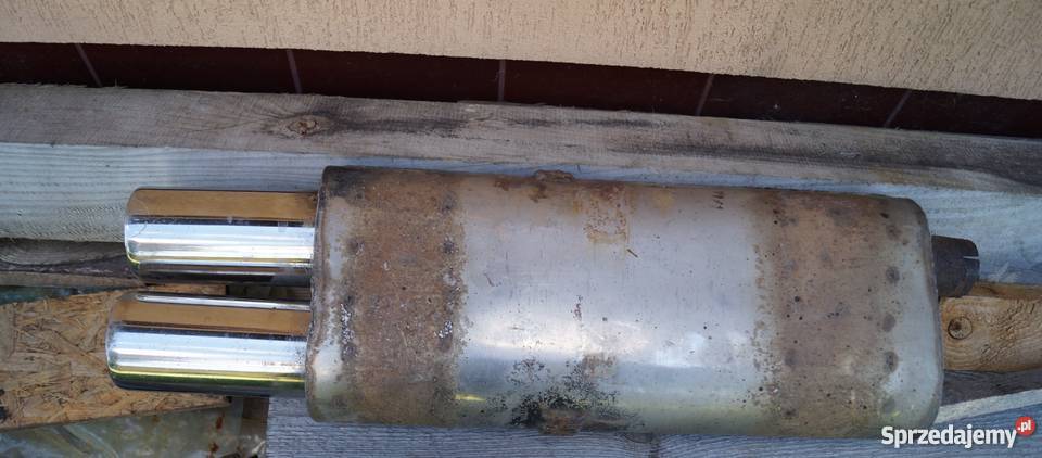 Wydech sportowy dwururka nierdzewka tuning Części samochodowe Jarosław sprzedam