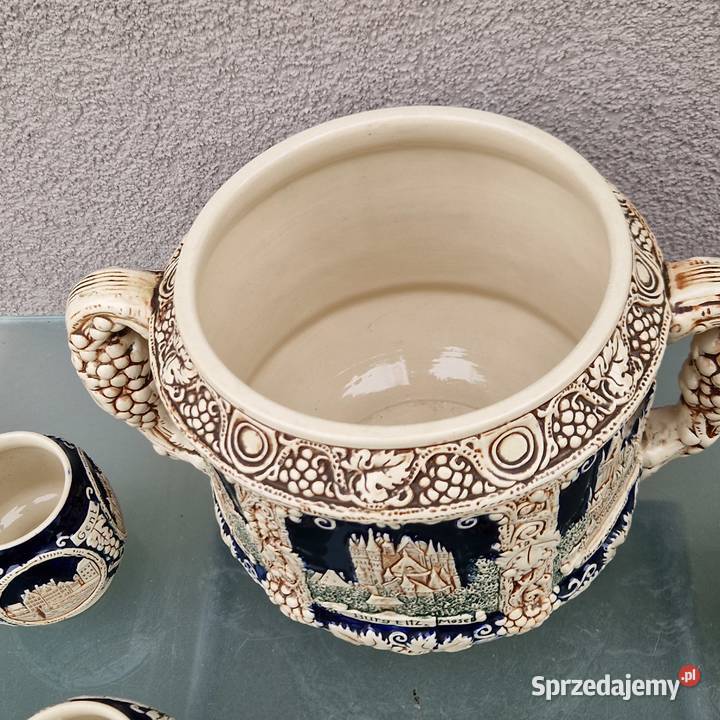 Porcelana Waza 4 filiżanki waza wys 3132 Strzelce Krajeńskie