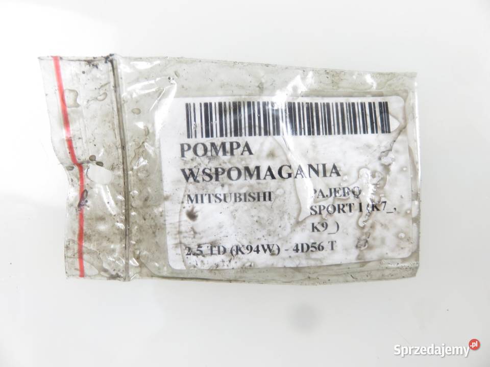 POMPA WSPOMAGANIA MITSUBISHI PAJERO SPORT I 25 osobowe małopolskie