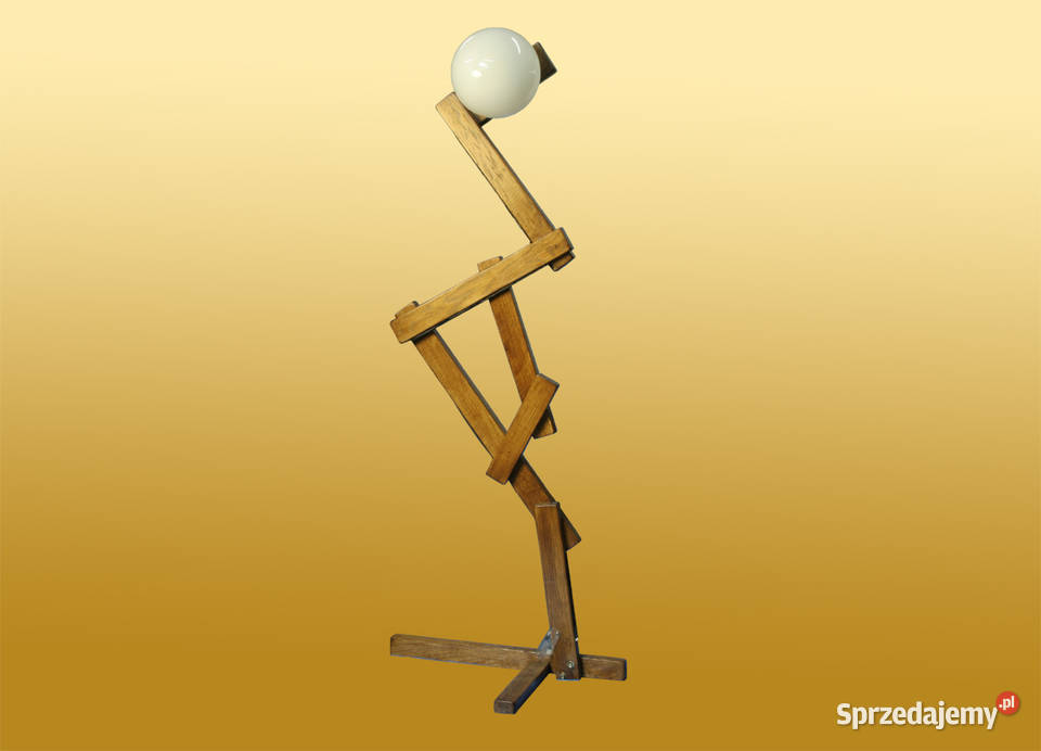 Lampa z drewna dębowego ARTstyle Warszawa