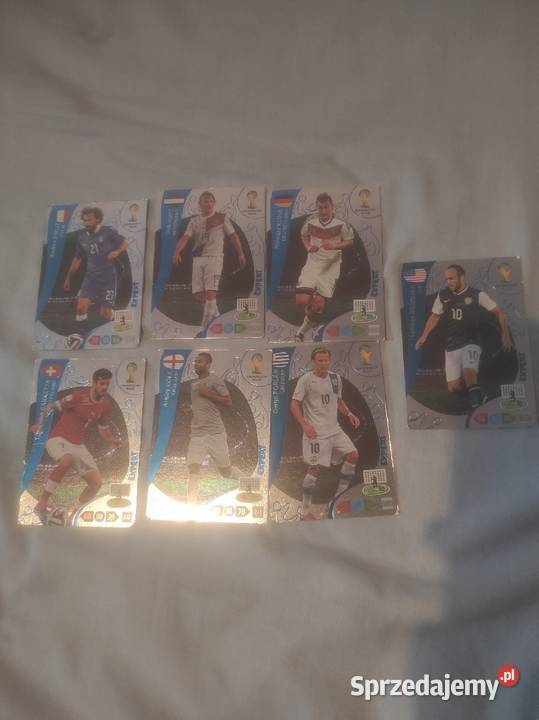 karty piłkarskie FIFA World Cup brasil 2014 Żagań sprzedam