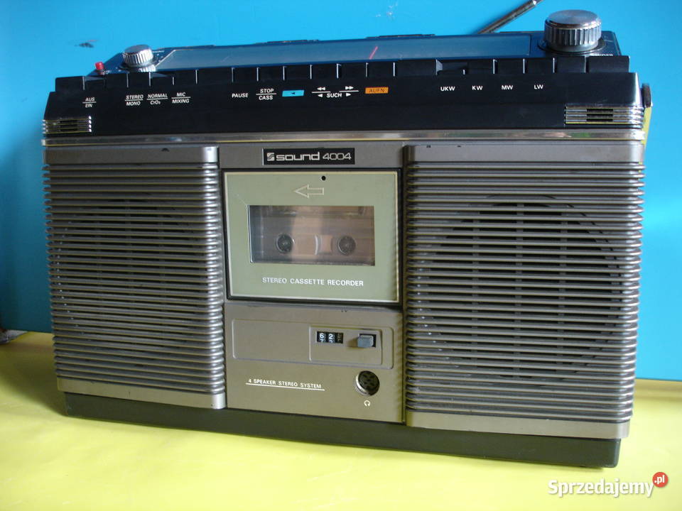 Radiomagnetofon SOUND 4004 Zielona Góra