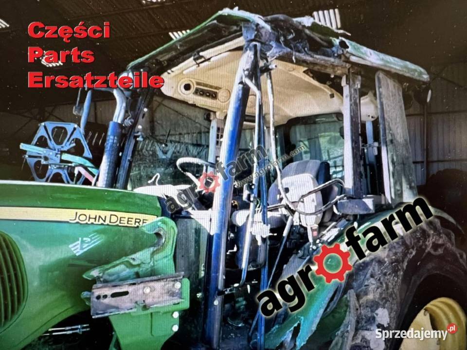 John Deere 5080M części skrzynia biegów silnik Byków