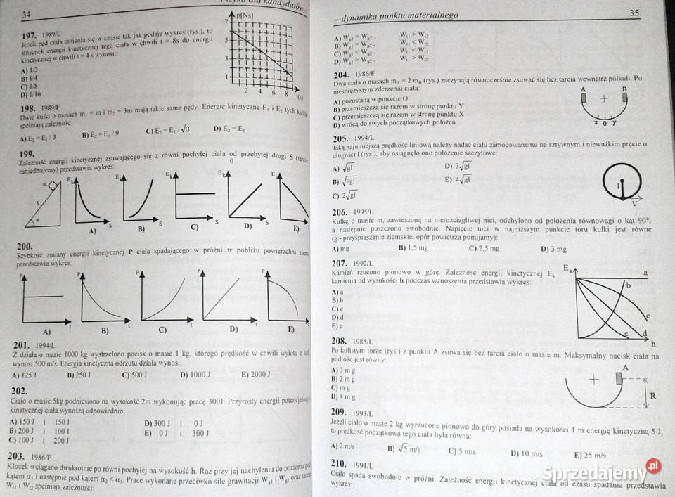 Fizyka Wybór testów z egzaminów 1973 1999 Chełm