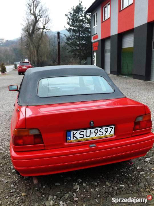 FORD ESCORT CABRIO MK5 16 EFI NOWY LAKIER benzyna