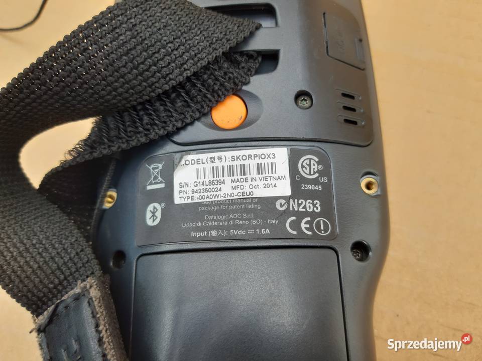 TERMINAL DATALOGIC SKORPIO X3 STACJA SKANER Bieleń