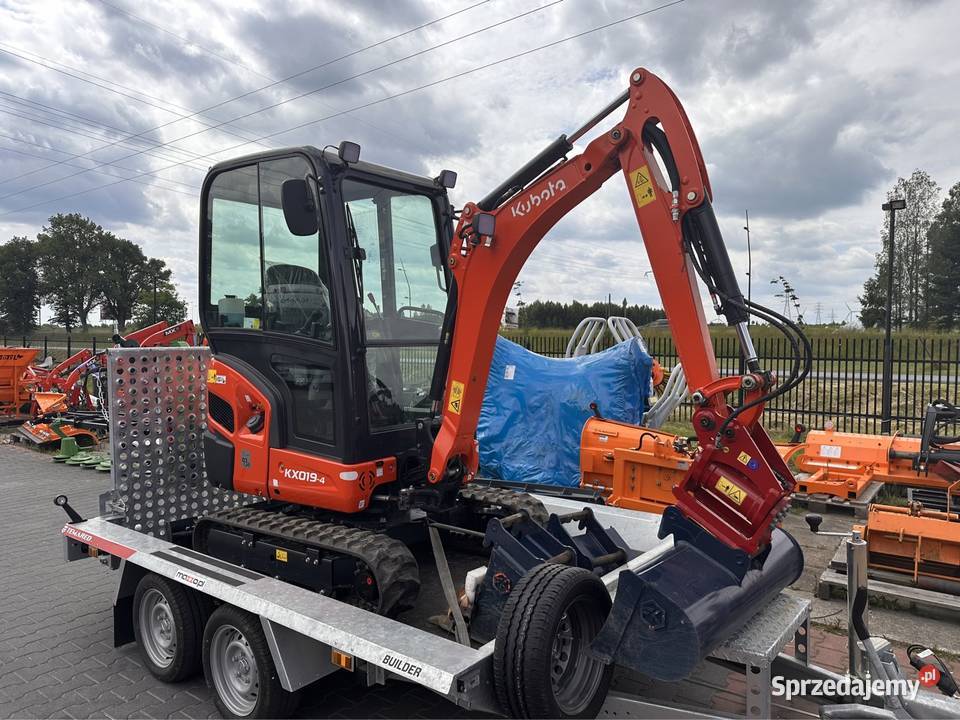 MINI koparka Kubota KX19 rozsuwane gąsienice CAT Gdańsk