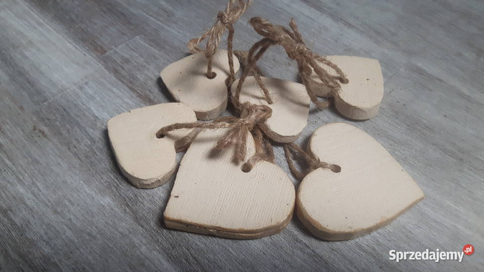 Serca ceramiczne ręcznie wykonane z gliny Otwock sprzedam