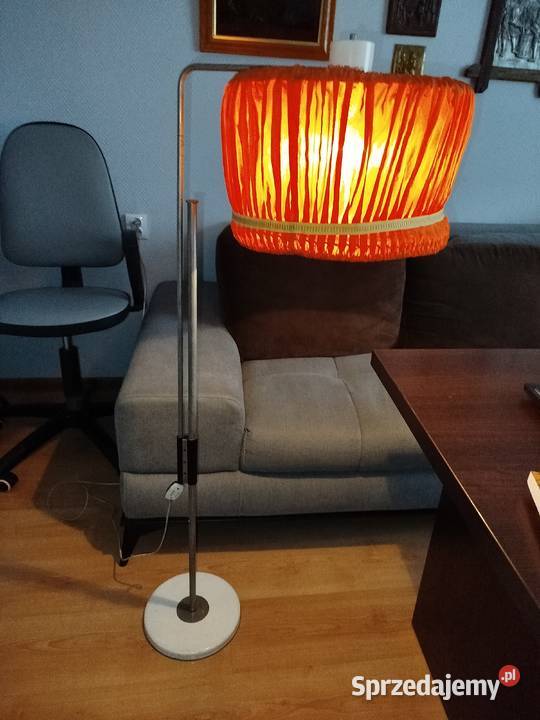 Lampa podłogowa Polam z PRL Antykwariat opolskie Opole