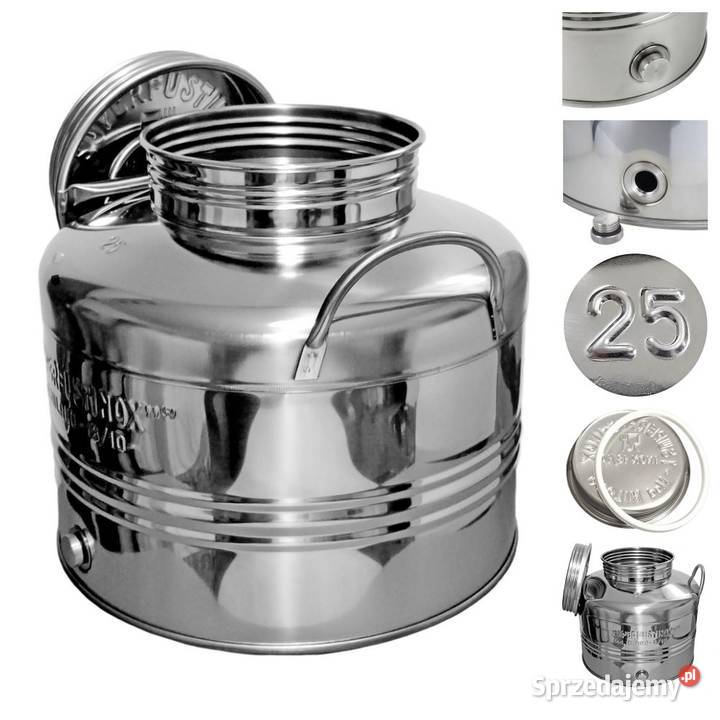 Beczka antałek inox ze stali nierdzewnej 25L Siemianowice Śląskie