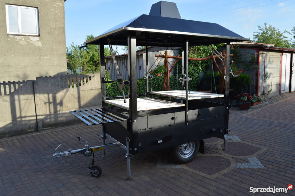 Gastronomiczny mobilny grill cateringowy Biznes i Przemysł Damasławek