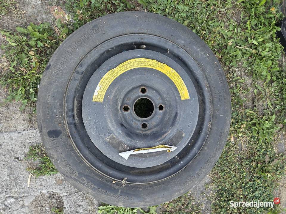Koło dojazdowe 15 vw golf podkarpackie Strzyżów sprzedam