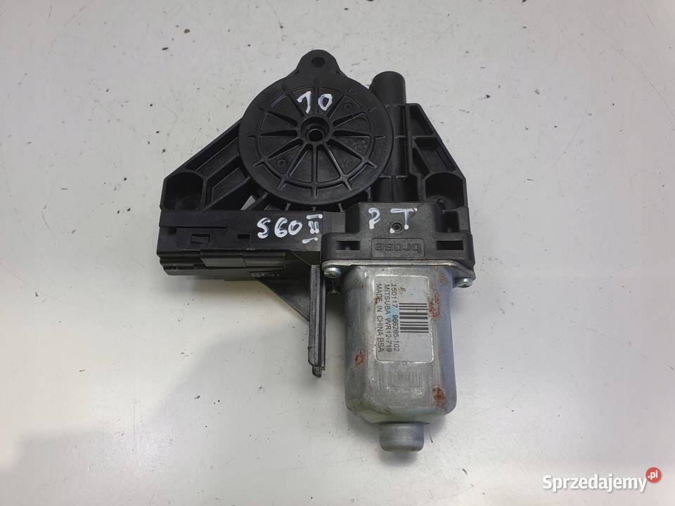 Volvo S60 II V60 SILNICZEK SZYBY prawy tył osobowe Rudka