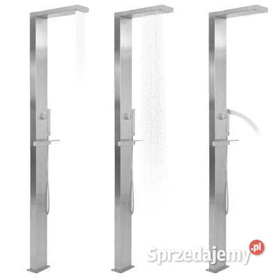 vidaXL Prysznic ogrodowy ze stali nierdzewnej Wyposażenie wnętrz Warszawa