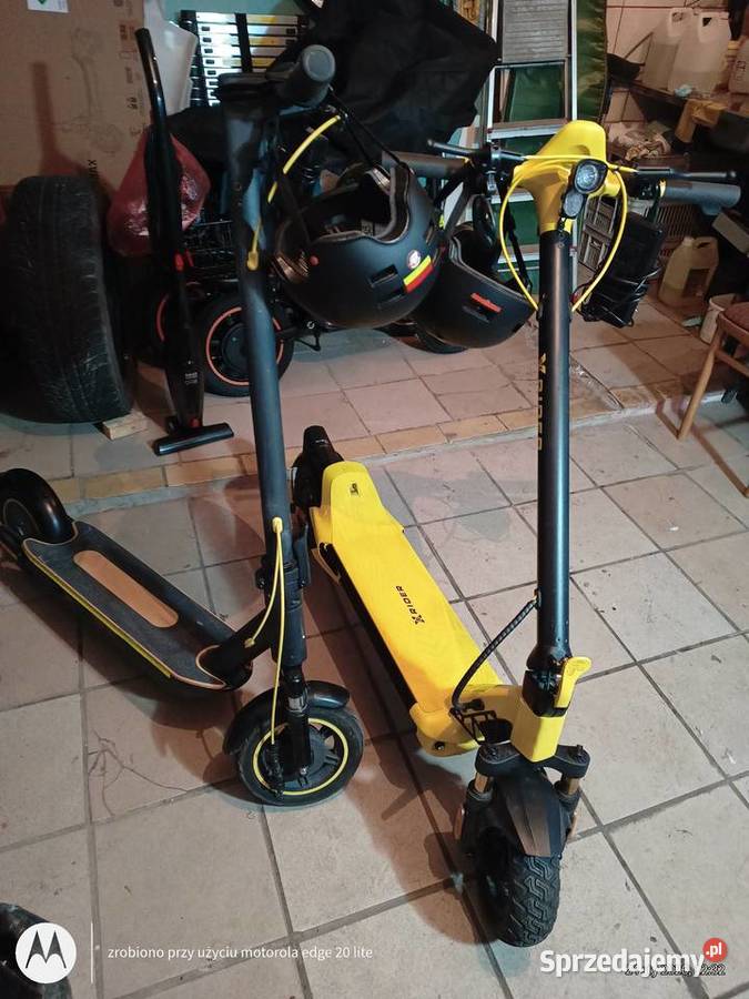 dwie hulajnogi xrider m10 xrider m10 na Łódź sprzedam