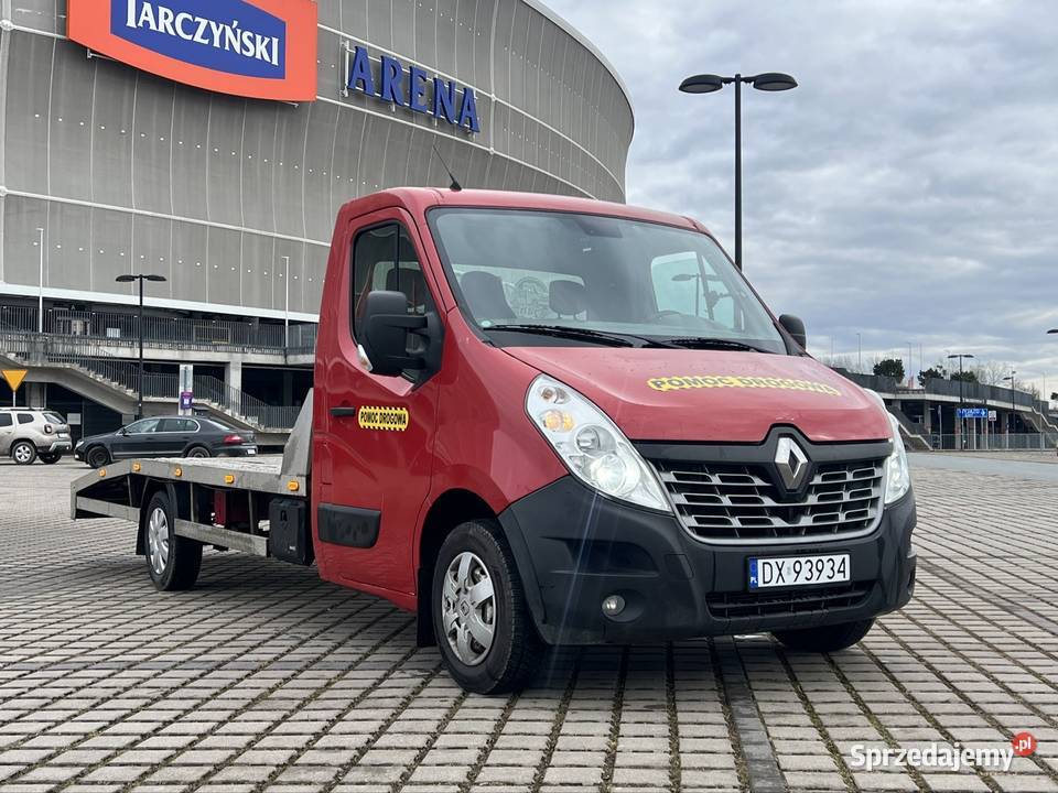 Renault Master Autolaweta 23 dCi 163 2014 Najazd diesel Wrocław