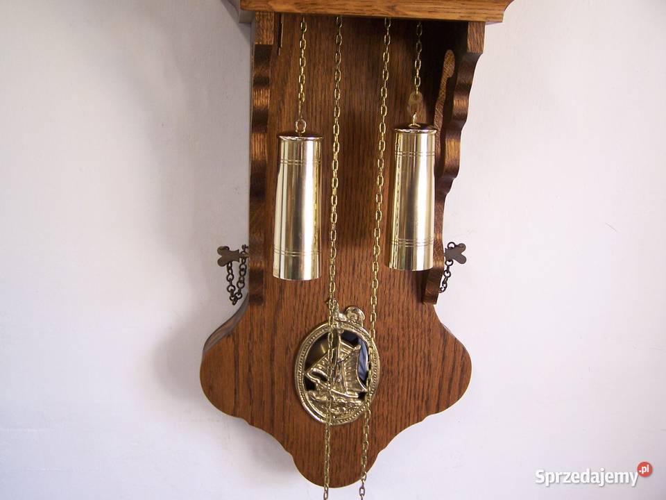 Zegar wiszący z fazami księżyca SBS Feintechnik Koszalin