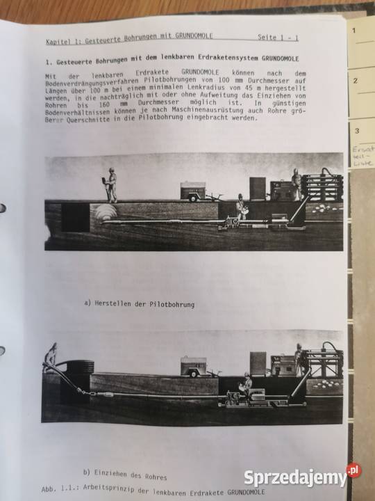Wiertnica Tracto Technik Grundomole Żary