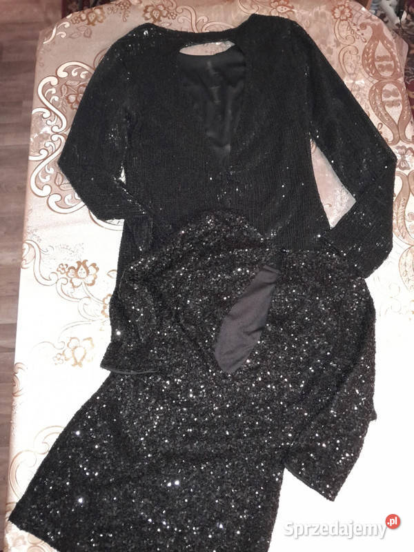 Cekinowa sukienka córka mama M i XsS Sosnowiec