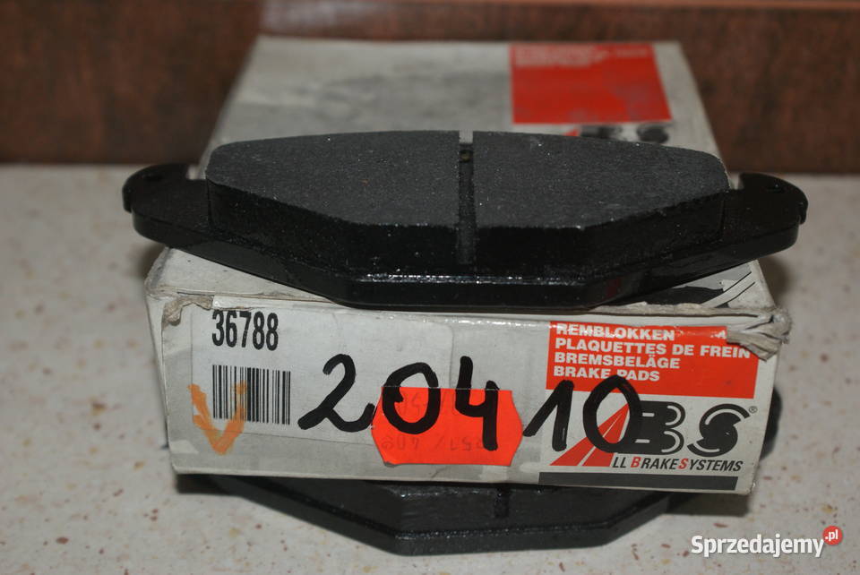 36788 ABS KLOCKI HAMULC RENAULT LAGUNA 9301 TYŁ Białobrzegi