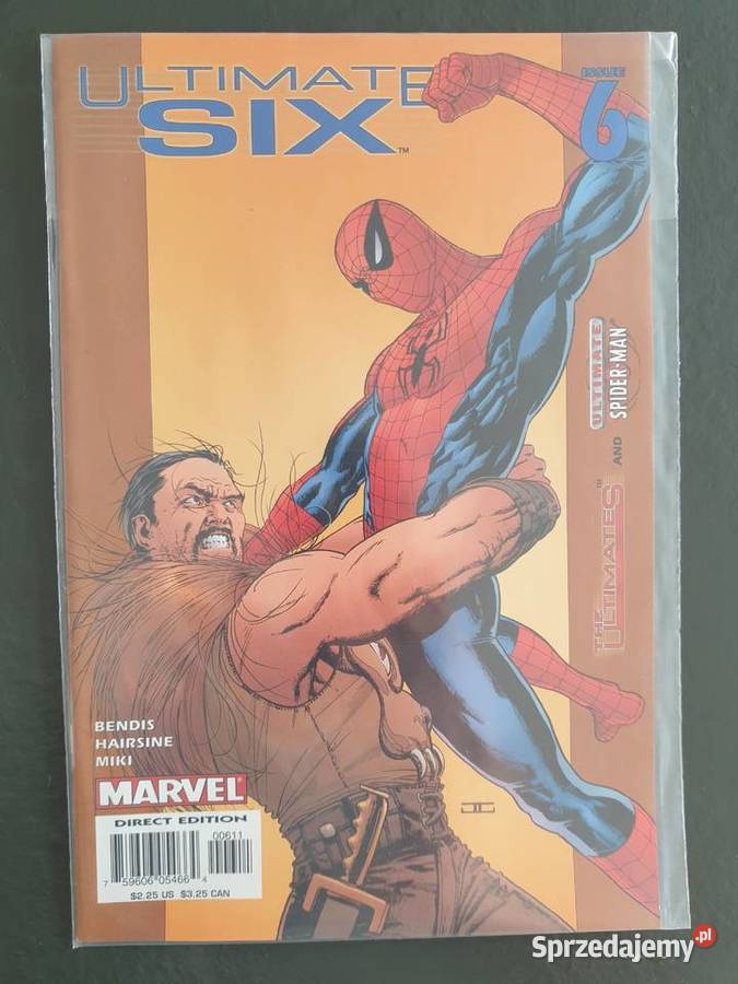SpiderMan Ultimate Six oryginalny komiks Marvel Gdynia