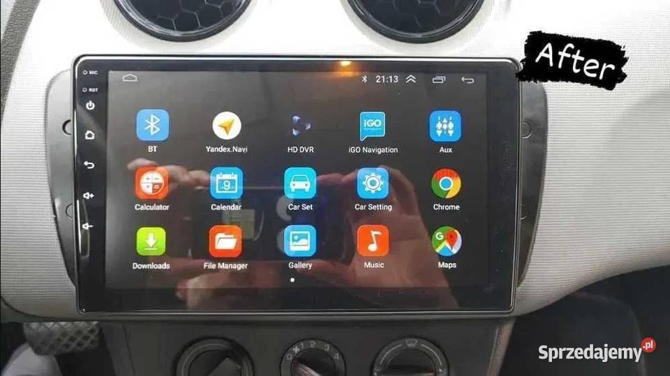 Radio Android 13 Seat Ibiza 6j 20092013 wifi gps Ożarowice
