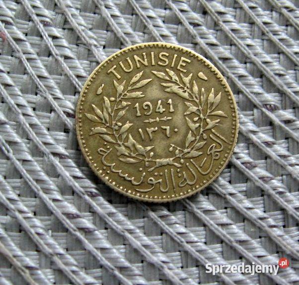 Tunezja 1 Fank 1941r Bon Pour Kalisz