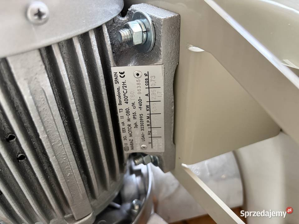 SODECA THT404T075 F400 wentylator oddymiający Rzeszów sprzedam