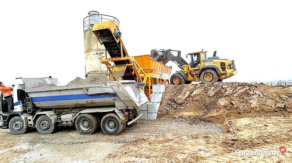 Węzeł betoniarski betoniarnia wytwórnia