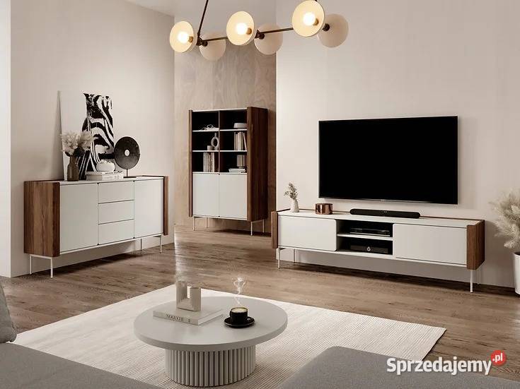 Witryna Wysoka szerokość 105 kolor orzech warima Gdańsk