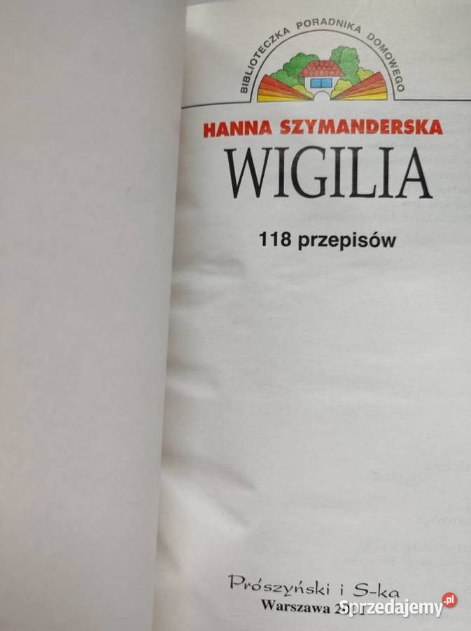 książka kucharska Hanna Szymanderska polska Kielce