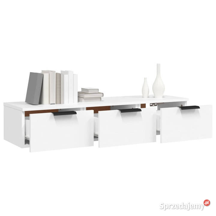 Szafka wisząca biała 102x30x20 materiał Warszawa