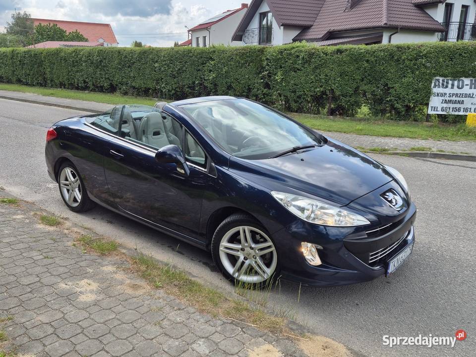PEUGEOT 308CC 20 HDI ZAREJESTROWANY ALU KLIMA Kabriolet Końskie sprzedam
