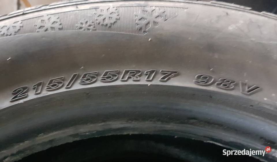 OPONY ZIMA 17 NEXEN 21555R17 komplet 215 Samochodowe mazowieckie Radom