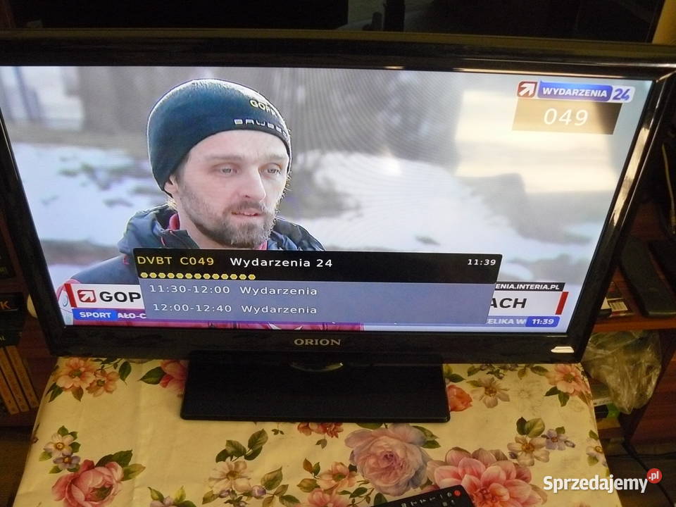 Telewizor Orion z pilotem 24 hdmi cinch usb inne TV i Video Nowa Sól