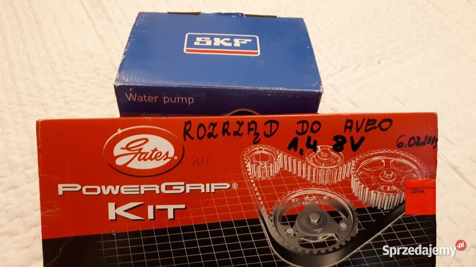 Rozrząd AVEO 14 8V pompa wody SKF
