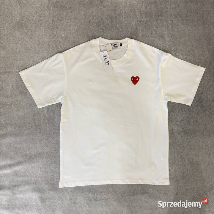 Koszulka biała Comme des Garcons Rozmiar M Radom