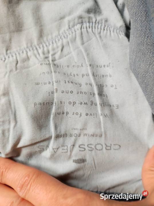Cross jeans denim spodnie dżinsowe dżinsy casual Odzież codzienna Kielce sprzedam