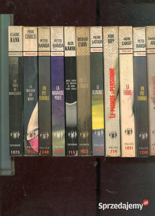 Sensacja 11 książek w języku francuskim Szczecin