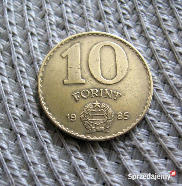 Węgry 10 Forint 1985r Numizmatyka