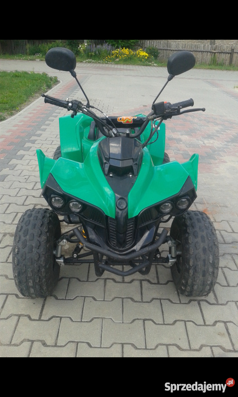 quad 125 ATV zielony ATX Wola Bukowska