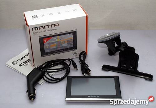Nawigacja samochodowa MANTA GPS570 Mapa Polski Częstochowa