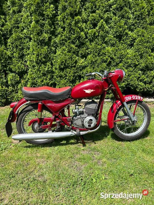 WSK M06 64 Bordowa 1965 Oryginalna Nie wfm SHL