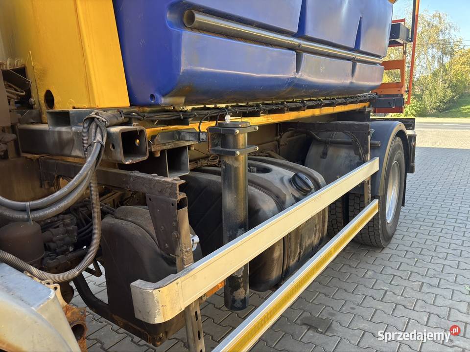 Daf lf 55250 4x2 piaskarka solarka schmidt pług